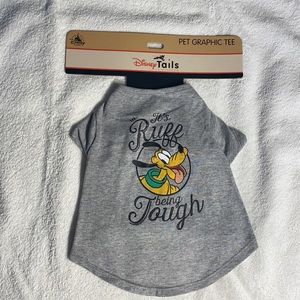 Disney Tails Pluto T-Shirt Size Small NWT